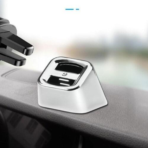 Universal Wireless Car Charger Dashboard Base Mount Outlet Phone Accessories Mobile Clip Air Holder Car L0M9