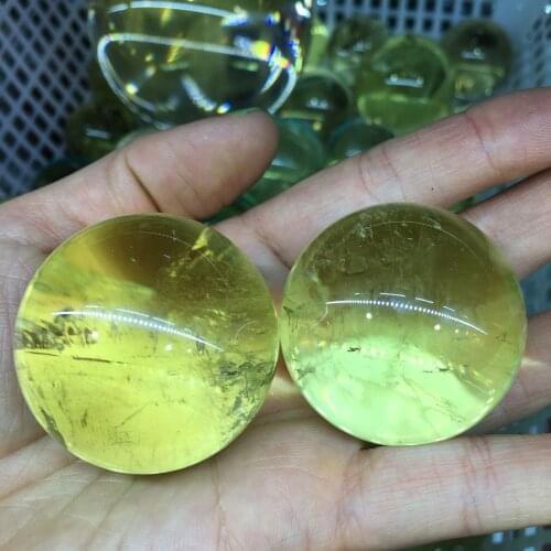 High quality NATURAL Citrine Quartz Crystal Sphere Ball Healing+the snail base support 1PCS