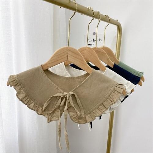 Formal Fake Collar Women Dress Shirt Removable Flase Collar Small Shawl Scarf Cape Girls Lapel Detachable Collars Decorative