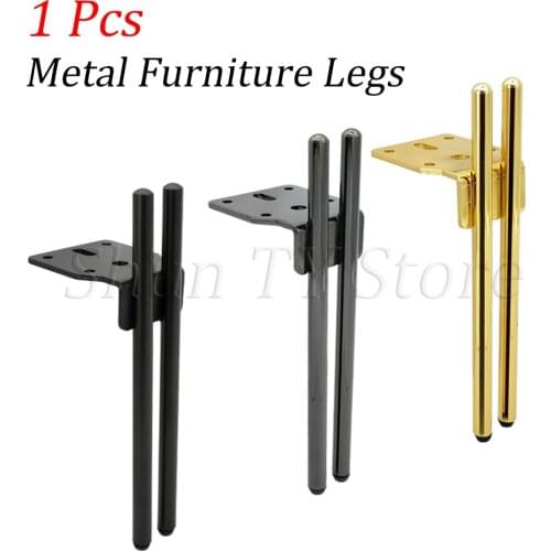 1 Pcs Metal Furniture Legs, Modern Style Furniture Support Legs For Sofa TV Bench Cabinet Coffee Table Heavy Duty Furniture Legs