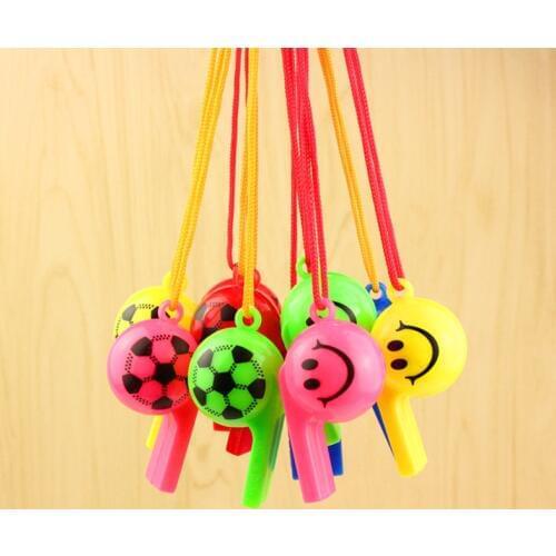 10 Pcs/set Cute Mini Football Party Favors Whistles Sports Birthday Party Gifts Easter Basket Filler Kids Gifts