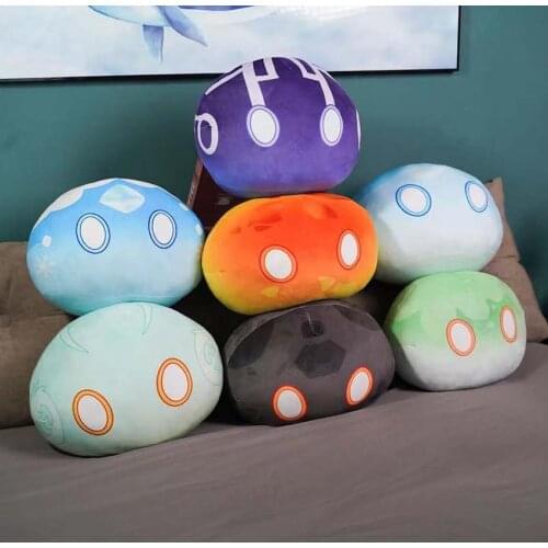 10cm Pendant Game Genshin Impact Slime Theme Cute Plush Dolls Keli Dango Throw Handful Toys Cartoon Birthday Xmas Gift