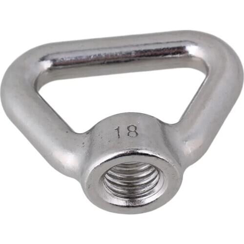 304 Stainless Steel M18 Triangle Shape Lifting Gear Fasteners Lifting Eye Nut