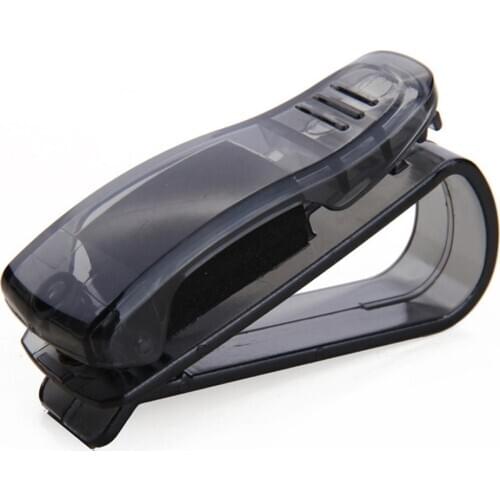 Car Sun Visor Glasses Sunglasses Ticket Receipt Card Holder Clip Storage Mount