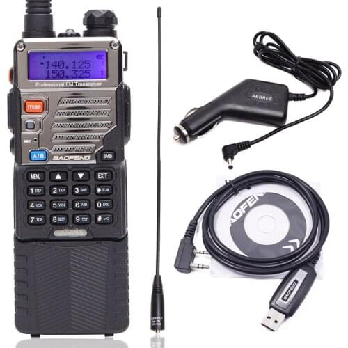 BAOFENG UV-5RE 8W Walkie Talkie 3800mAh Battery Tri-Power High Power VHF/UHF Dual-Band UV 5RE or hunting hiking portable Radio