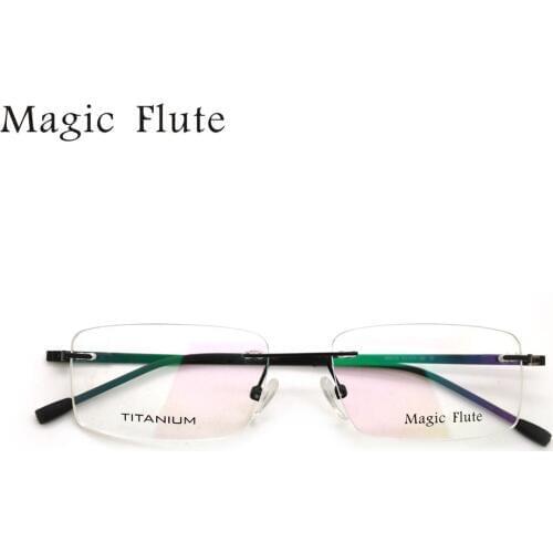 Free Shipping Vintage Glasses optical frames eyeglasses Rimless Glasses Men or Women Fashion Prescription Eyewear M6014