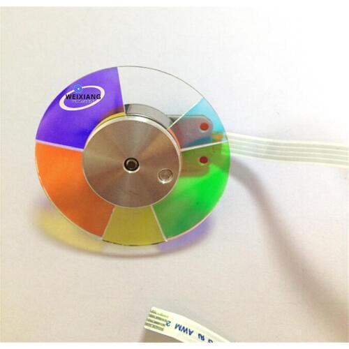 Original Projector Color Wheel For DS211 /DS212 /DS216 /DS219/Smartboard v30 New Color Wheel,6 segments 40mm
