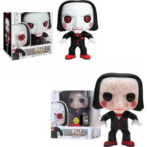 MOVIES SAW Toys BILLY #52 Luminous Vinyl Doll Action Figures Collectible Models For Children Gift