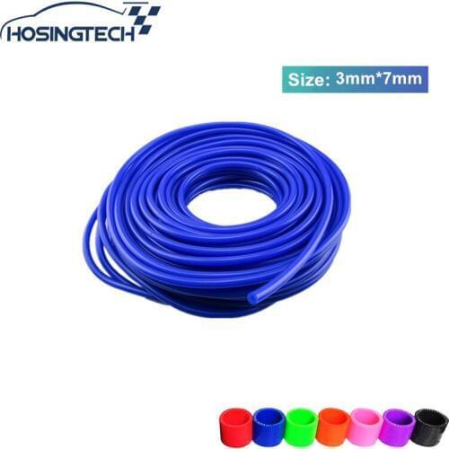 HOSINGTECH- ID:3mm OD:7mm New Silicone Vacuum Hose /Tube Silicone Pipe 50M