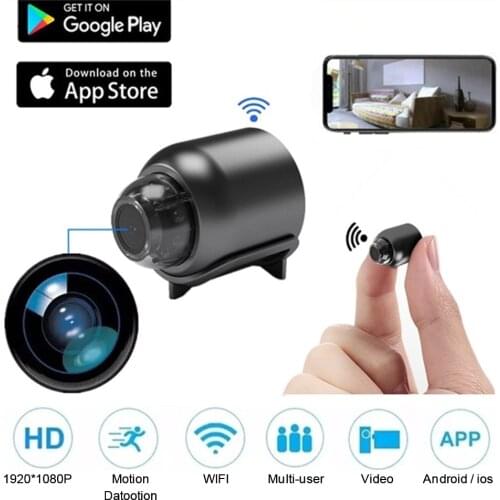 Smart Home Mini Camera WiFi Video Recorder IP Cam 360 DVR Night Vision 1080P HD Hot Link Remote Surveillance Camera Recorder