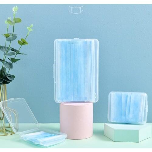 Cartoon Mask Cover Bag Portable Facemask Holder Face Mask Storage Box Save Mask Case Portable Travel Storage Organizer For Home