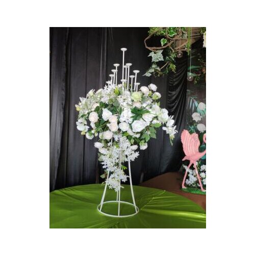 Candlestick creative romantic minimalist fashion decoration wedding supplies 16 iron candlestick decoration wedding props