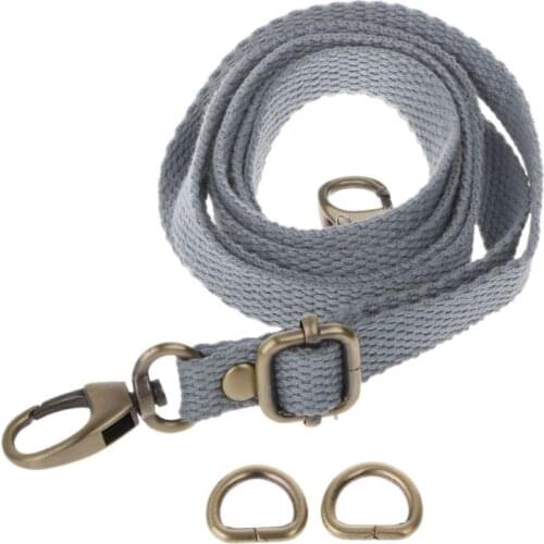 Adjustable Canvas Travel Shoulder Strap Bag Handle Crossbody Handbag Replacement