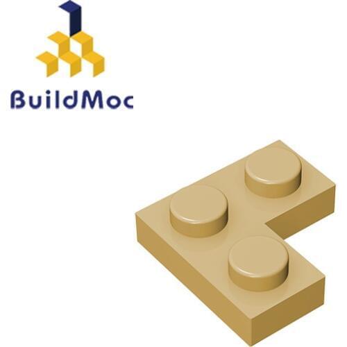 BuildMOC Compatible Assembles Particles 2420 Plate 2x2 Corner For Building Blocks Parts DIY LOGO Educational Creative gift Toys
