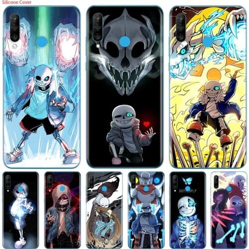 Undertale Sans Silicone Cover For Huawei P40 P30 P20 P10 P9 P8 Pro Plus Lite E Mini 2019 2017 Phone Case