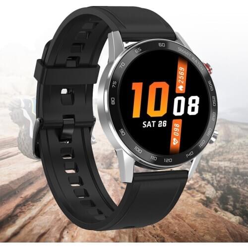 Smart Watch Bluetooth Call IP68 Waterproof Heart Rate Monitor Blood Pressure Push Message 1.3INCH Full Touch Smartwatch VS L7 L9