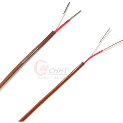 K/T Type Brown PFA Sheathed Insulated Fine Wire Thermocouple