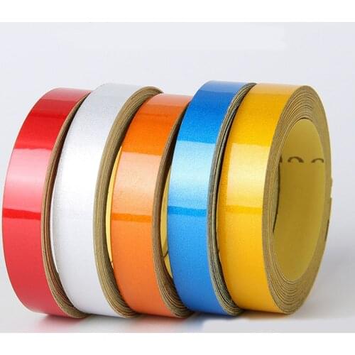 Bike Stickers Decals Reflective Stickers Bicycle Reflect Tape Sticker Car DIY Warning Safety Sticker Bicycle Decals Accessories