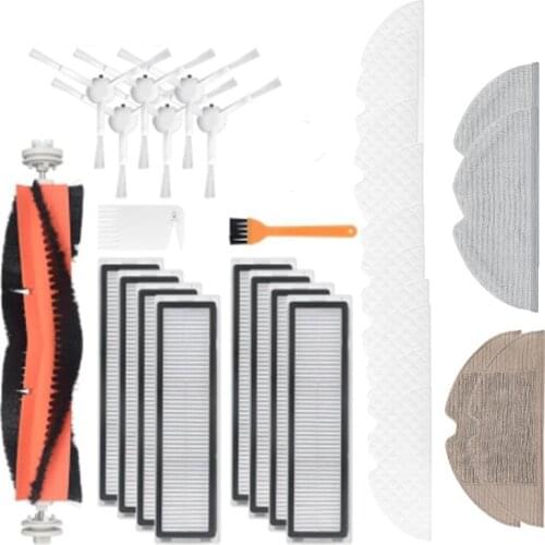 For Dreame D9 Robot Vacuum Cleaner Main Brush Side Brush HEPA Filter Mop Cloth Replacement Accessories Parts
