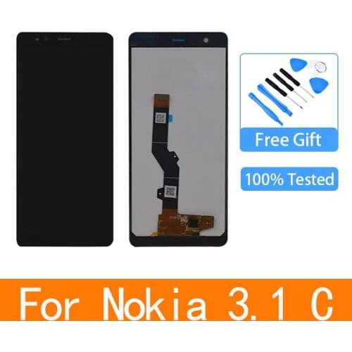 5.45" For Nokia 3.1 C LCD Display Touch Screen Digitizer Assembly TA-1140 lcd For Nokia 3.1c LCD Screen Display