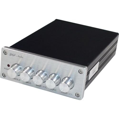 2.1Ch Digital Audio Power Amplifier Amp 2×50W+100W Treble Bass Adjustment