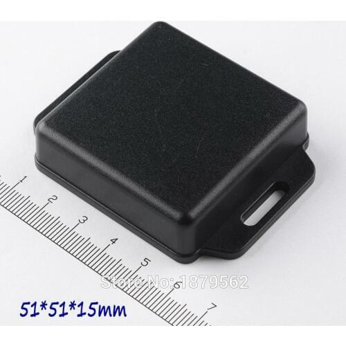 [2 colors] 51*51*15mm wall mount plastic box for electronic project junction box pcb small DIY led box waterproof outlet box