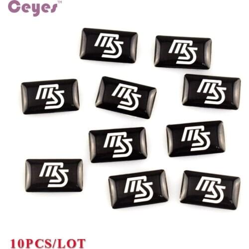 Auto Car Styling Car Decoration Emblems Badge Case For MS Mazda Speed Logo Atenza CX5 8239C 8229 Car Sticker National 10Pcs/lot