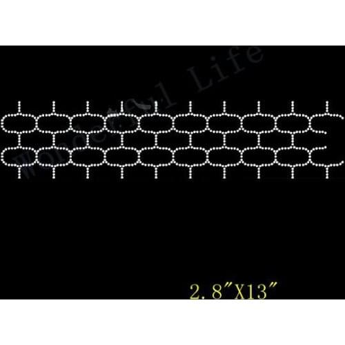 Free shipping fashion oval and line cheer bow design sparkle Rhinestone Iron On Transfer Hot Fix Bling Bing style