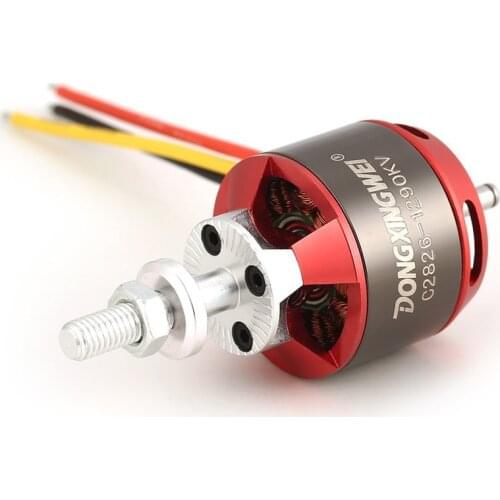 DXW A2212 2212 1000KV/1400KV 2-4S 3.17mm Outrunner Brushless Motor for RC FPV Fixed Wing Drone Airplane 1047/9050 Propeller