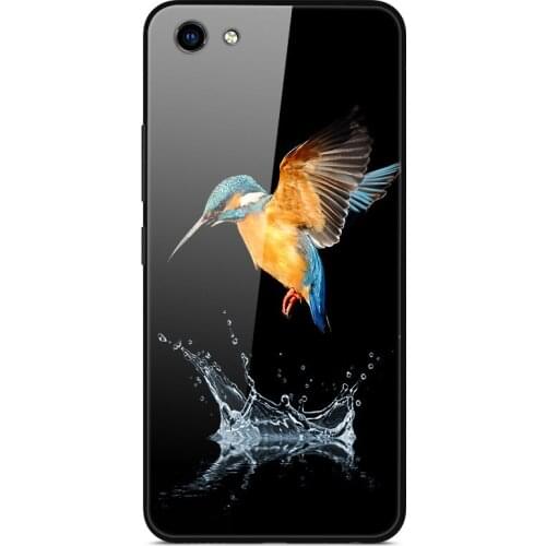 For VIVO Y81 Phone Case Tempered Glass Case Phone Cover Fitness Back Bumper Series 1