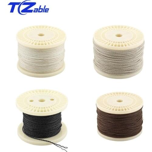 Hifi Audio Cable 1.0m 1.2m 4 Core Earphone Upgrade Cable For Audio Signal Amplifier DIY Stereo Replacement Headphone Cable