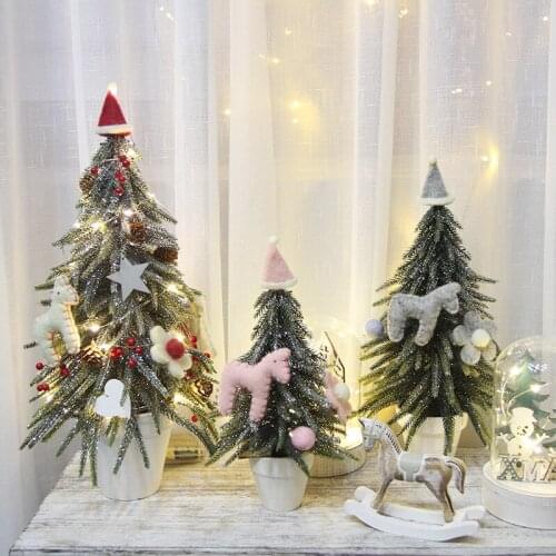Sequins Artificial Christmas Tree white Christmas Tree Decoration Party Tree New Year Scenes Decor
