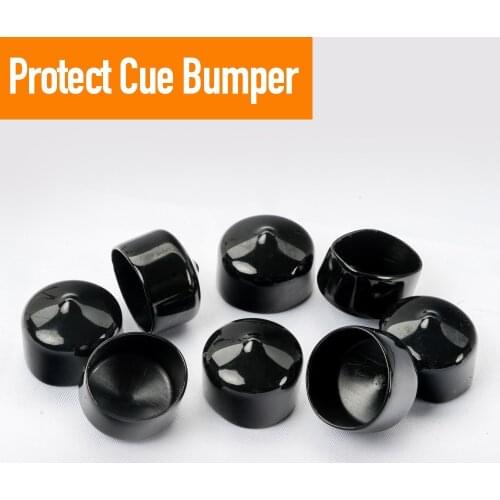 Pool Cue Billiard Bumper Protector Fit Snooker Cue 18*27mm Extension Rubber Bumper Professional Butt Connected CueAccessories