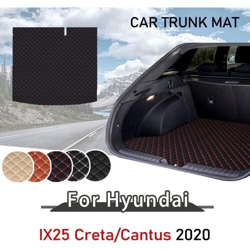 For Hyundai Creta Cantus 2020 Car Trunk Floor Mat Dust proof car boot pad Rear Tray Carpet Cargo Liner floor Mat Accessories