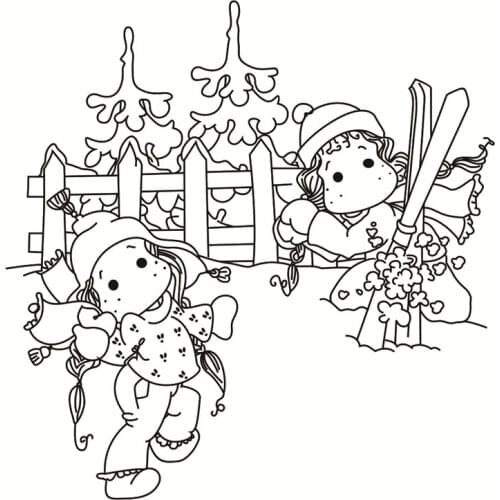 New Alphabet Transparent Silicone Clear Rubber Stamp Sheet Cling Scrapbooking DIY Cute Pattern Photo Album PaperCard Decor Stamp