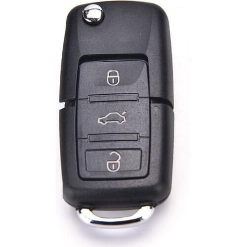 New 3 Button Folding Remote Key Folding Case for Golf Passat Bora