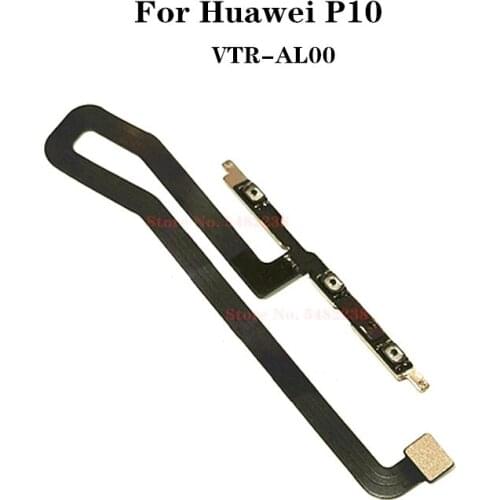 Original Power ON OFF Volume Side Buttons Flex Cable For Huawei P10 VTR-AL00 Power Switch Side Key Connector Replacement Part
