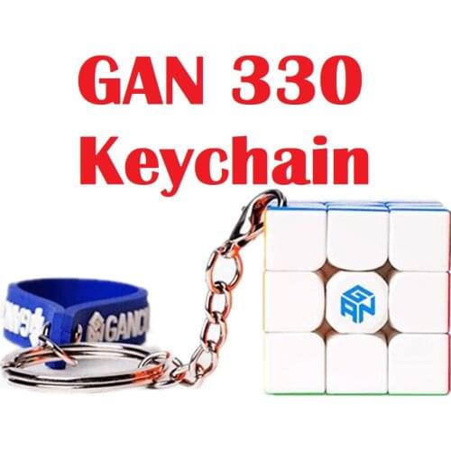 [Picube]GAN330 Keychain Cube 3x3x3 Magic Cube 3x3 Speed Cube Puzzle Gans 3x3x3 Cube GAN 330 Mini 30MM Size Magic Cube
