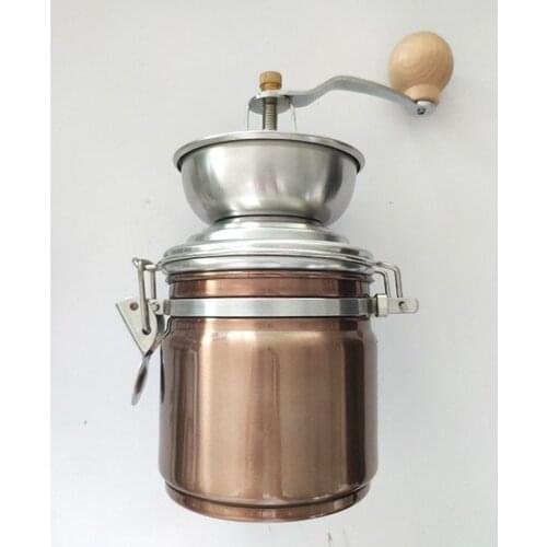 Stainless Steel Hand Coffee Bean Grinder Household Stainless Steel Coffee Grinder coffee mill coffee beans