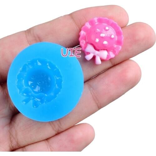 FYL617 20.4mm X 18.8mm Hat Silicone Mold Fondant Cake Decoration Candy Resin Clay Earrings Necklace Craft Soap Candle FOOD SAFE