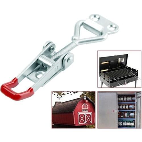 High Quality Heavy-duty Iron Adjustable Buckle Lock Clip Box Bolt Cabinet Type Clamp Door Accessories Clamp Quick R4F0
