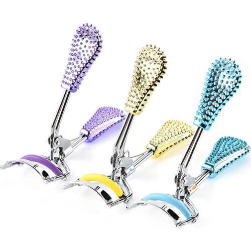 1pcs Makeup Curl Eyelash Curler Clips Natural Eye Lashes Cosmetic Makeup Curler Curling Eyes Tweezers Eyelashes Make Up Tools