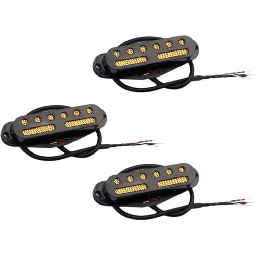 3pc Hand Wound Single Coil Pickups Set for ST SQ Electric Guitar Replacement