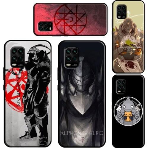 Fullmetal Alchemist Alphonse Elric For Xiaomi Mi 11 Lite Case 11 Ultra 10T Pro POCO X3 M3 Pro F3 Cover For Xiaomi Mi 11 Case