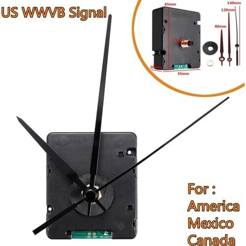 Atomic WWVB Signal Radio Controlled Clock Movement DIY Kit For America Mexico Canada energy efficient & accurate time keeping