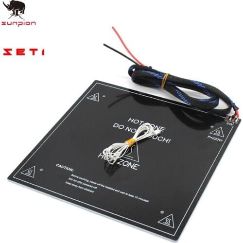 3D Printer Parts Heat bed for Ender heat bed Aluminum with cable 235*235*3MM 24V220W For Creality Ender 3pro 3D printer