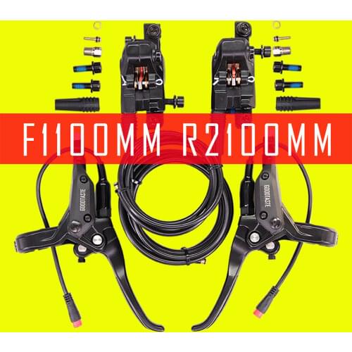 New Power-off oil brake lithium electric folding for driving oil disc brake of mountain bicycle Scooter bicycle brake caliper