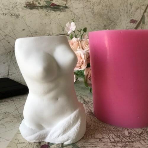 Handmade Clay Craft Desktop Decorating Silicone Pen Holder Molds DIY Concrete Resin Vase Silicon Mould
