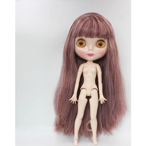 Free Shipping Top discount 4 COLORS BIG EYES DIY Nude Blyth Doll item NO.744J Doll limited gift special price cheap offer toy