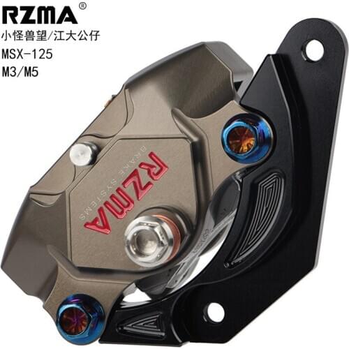 RZMA motorcycle modified brake caliper for msx125 electric monkey bike m3 m5